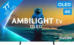Coolblue Philips Ambilight 77'' OLED810 4K (2025) aanbieding
