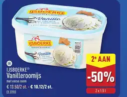 ALDI Ijsboerkeⓡ vanilleroomijs aanbieding