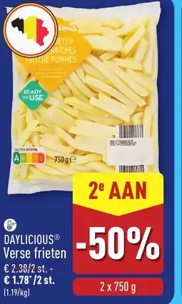 ALDI Dayliciousⓡ verse frieten aanbieding