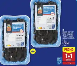 ALDI Golden seafoodⓡ verse zeeuwse "super"-bodem- cultuurmosselen, 2 kg aanbieding