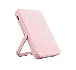 Krëfel Magnetische Qi Powerbank 5.000 mAh - Roze aanbieding