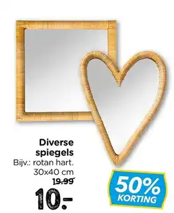 Xenos Diverse spiegels aanbieding
