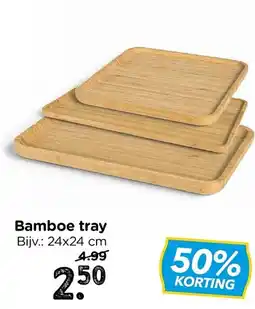 Xenos Bamboe tray aanbieding