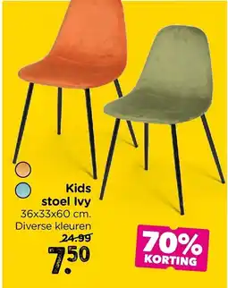 Xenos Kids stoel ivy aanbieding