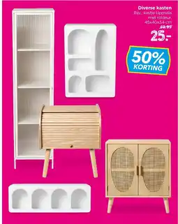 Xenos Diverse kasten aanbieding