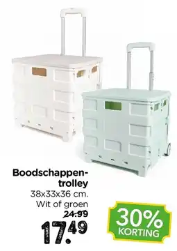 Xenos Boodschappen trolley aanbieding