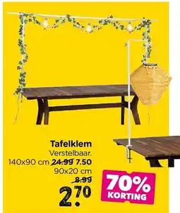 Xenos Tafelklem aanbieding