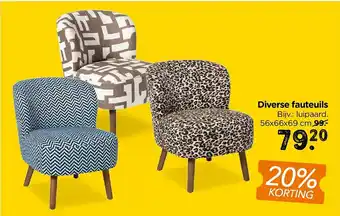 Xenos Diverse fauteuils aanbieding