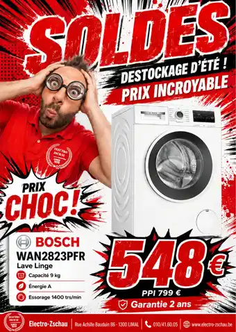 Bosch wan2823pfr lave linge