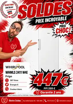 Electro-Zschau Whirlpool whmls 2411 w4e frigo aanbieding