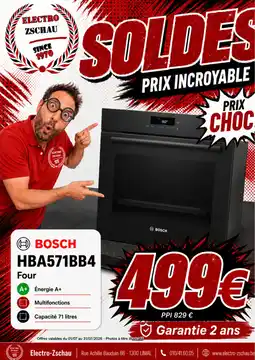 Electro-Zschau Bosch hba571bb4 four aanbieding