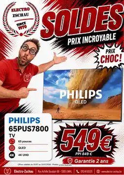 Electro-Zschau Philips 65pus7800 tv aanbieding