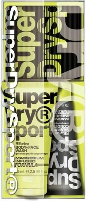 Superdry Sport Body En Facewash Giftset