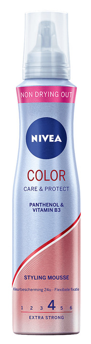 De Online Drogist Nivea Color Care & Protect Styling Mousse aanbieding