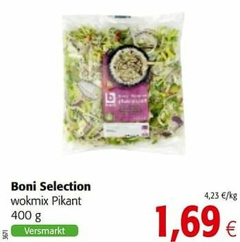 Colruyt Boni selection wokmix pikant aanbieding