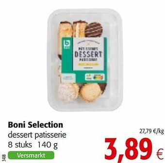 Colruyt Boni selection dessert patisserie aanbieding