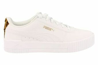 Berca Shoes Puma Sneaker Laag Dames Carina Leo Trend Dierenprint - Wit aanbieding