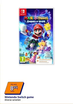 Action Nintendo switch game aanbieding
