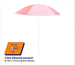 Action Côté détente parasol aanbieding