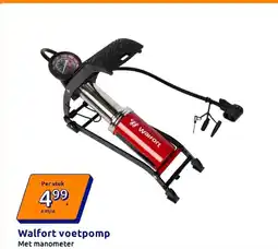 Action Walfort voetpomp aanbieding