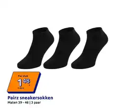 Action Pairz sneakersokken aanbieding