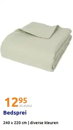 Action Bedsprei aanbieding