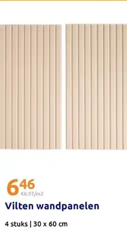 Action Vinten wandpanelen aanbieding