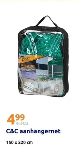Action C&C aanhangernet aanbieding