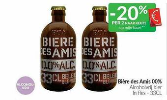 Bière Des Amis Alcoholvrij Bier