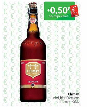 Intermarché Chimay Abdijbier Première aanbieding