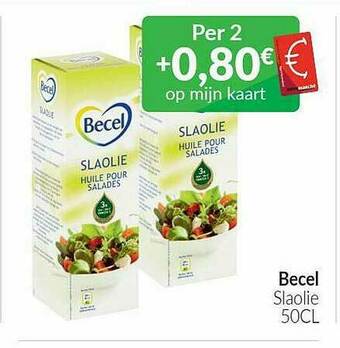 Intermarché Becel Slaolie aanbieding
