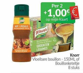 Intermarché Knorr Vloeibare Bouillon Of Bouillonketeltje aanbieding