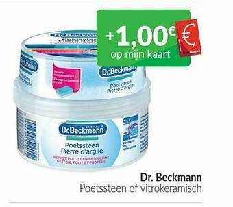 Intermarché Dr Beckmann Poetssteen Of Vitrokeramisch aanbieding