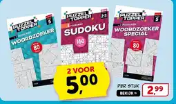 Boekenvoordeel Puzzel Topper Woordzoeker/Sudoku/Woordzoeker special aanbieding