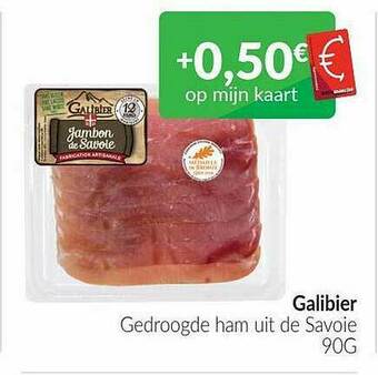 Galibier Gedroogde Ham Uit De Savoie