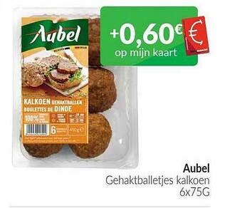 Intermarché Aubel Gehaktballetjes Kalkoen aanbieding