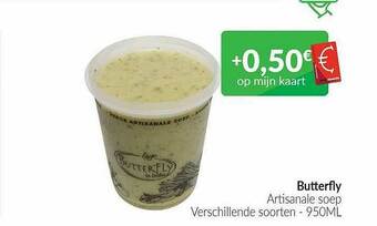 Intermarché Butterfly Artisanale Soep aanbieding