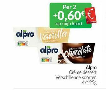Intermarché Alpro Crème Dessert aanbieding