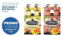 Prik en Tik Strong Bow Gold Apple / Red Berries aanbieding