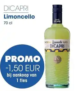 Prik en Tik Dicapri Limoncello aanbieding