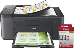 Coolblue Canon PIXMA TR4755i + 1 set extra cartridges + fotopapier aanbieding