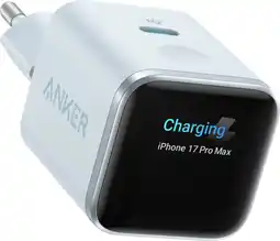 Coolblue Anker Nano Chargeur 45 W Power Delivery Bleu aanbieding