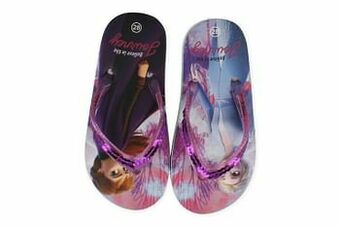 Disney Frozen Badslipper Meisjes Maat 24/32 - Roze