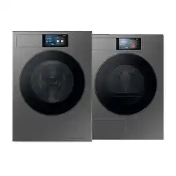 Krëfel Bundel - Wasmachine WF90H09C4ST2 + Droogkast DV90F09F4SU3 Bespoke AI 9000-serie aanbieding