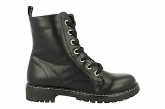 Berca Shoes Super Cracks Bottine Dames - Zwart aanbieding