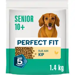 Albert Heijn Perfect fit Senior hondenbrokken kleine hond - kip aanbieding