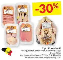 Intermarché Kip uit Wallonië aanbieding