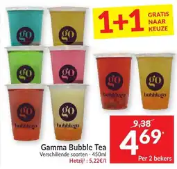 Intermarché Gamma Bubble Tea aanbieding