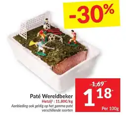 Intermarché Paté Wereldbeker aanbieding