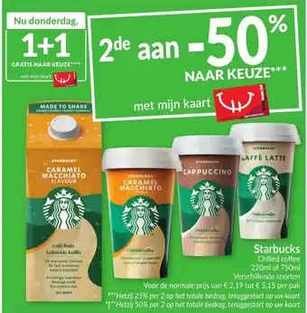Intermarché Starbucks aanbieding